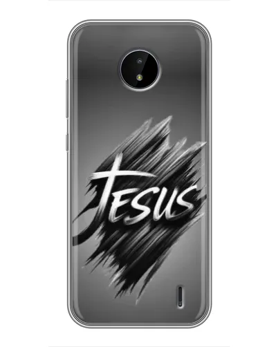 Чохол для Nokia C20 Plus з картинкою «Напис Jesus Graffiti» Чохол для Nokia C20 Plus з картинкою «Напис Jesus Graffiti»