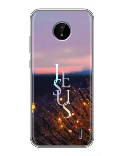 Чехол для Nokia C20 Plus с картинкой «Свет Божий ночью» Чехол для Nokia C20 Plus с картинкой «Свет Божий ночью»