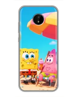 Чехол для Nokia C20 Plus с картинкой «Отдых на пляже»