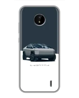 Чохол для Nokia C20 Plus з картинкою «Сріблястий Cybertruck Tesla» Чохол для Nokia C20 Plus з картинкою «Сріблястий Cybertruck Tesla»