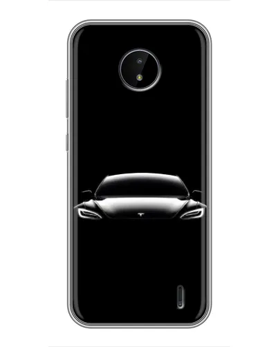 Чохол для Nokia C20 Plus з картинкою «Фари Tesla Night» Чохол для Nokia C20 Plus з картинкою «Фари Tesla Night»