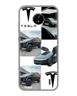 Чохол для Nokia C20 Plus з картинкою «Колаж Cybertruck Tesla» Чохол для Nokia C20 Plus з картинкою «Колаж Cybertruck Tesla»