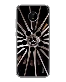 Чохол для Nokia C20 Plus з картинкою «Диск Mercedes»