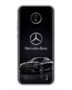 Чохол для Nokia C20 Plus з картинкою «Mercedes — решітка радіатора»