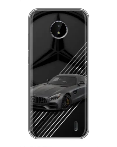 Чохол для Nokia C20 Plus з картинкою «Mercedes AMG — графіка» Чохол для Nokia C20 Plus з картинкою «Mercedes AMG — графіка»