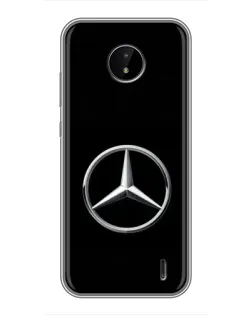 Чохол для Nokia C20 Plus з картинкою «Mercedes класичний лого»