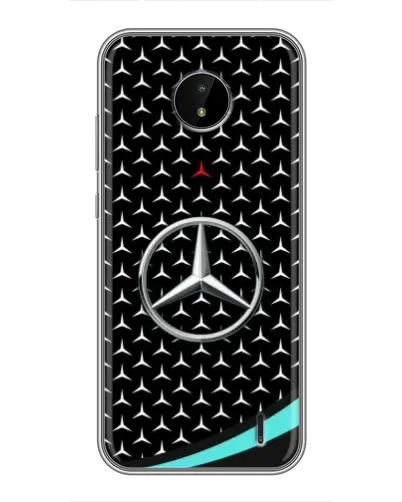 Чохол для Nokia C20 Plus з картинкою «Mercedes — бірюзовий акцент» Чохол для Nokia C20 Plus з картинкою «Mercedes — бірюзовий акцент»