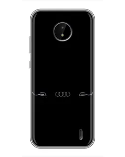 Чохол для Nokia C20 Plus з картинкою «Audi — світловий підпис» Чохол для Nokia C20 Plus з картинкою «Audi — світловий підпис»