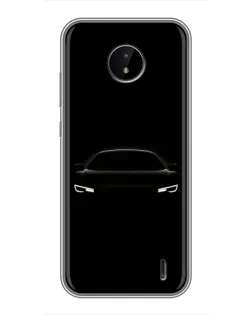 Чохол для Nokia C20 Plus з картинкою «Погляд Audi у темряві»