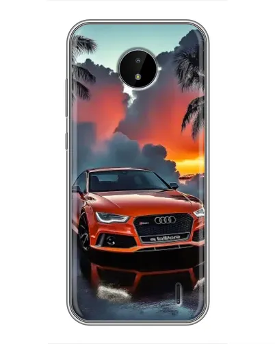 Чохол для Nokia C20 Plus з картинкою «Audi — захід сонця» Чохол для Nokia C20 Plus з картинкою «Audi — захід сонця»