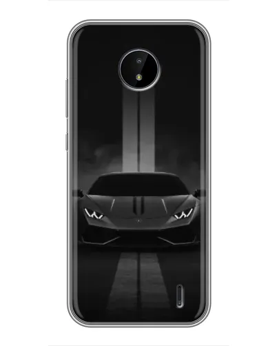 Чохол для Nokia C20 Plus з картинкою «Lamborghini симетрія доріг»