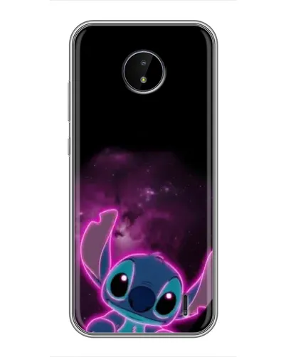 Чохол для Nokia C20 Plus з картинкою «Неоновий Stitch»