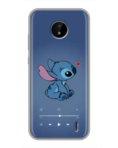 Чохол для Nokia C20 Plus з картинкою «Музичний Stitch»