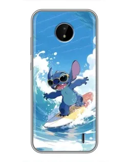 Чохол для Nokia C20 Plus з картинкою «Стіч на хвилі»