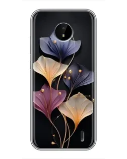 Чохол для Nokia C20 Plus з картинкою «Лілові квіти грації» Чохол для Nokia C20 Plus з картинкою «Лілові квіти грації»
