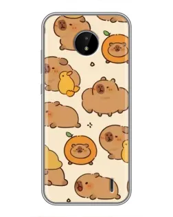 Чохол для Nokia C20 Plus з картинкою «Капібари з апельсинами» Чохол для Nokia C20 Plus з картинкою «Капібари з апельсинами»