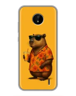 Чохол для Nokia C20 Plus з картинкою «Капібара на відпочинку» Чохол для Nokia C20 Plus з картинкою «Капібара на відпочинку»