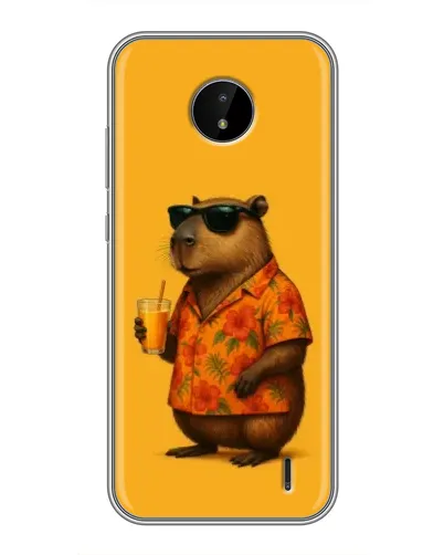 Чохол для Nokia C20 Plus з картинкою «Капібара на відпочинку» Чохол для Nokia C20 Plus з картинкою «Капібара на відпочинку»