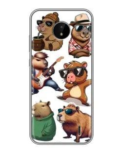Чохол для Nokia C20 Plus з картинкою «Круті капібари музиканти» Чохол для Nokia C20 Plus з картинкою «Круті капібари музиканти»