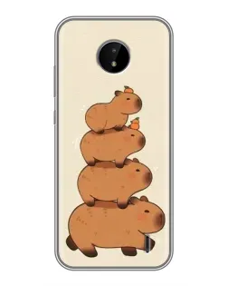 Чохол для Nokia C20 Plus з картинкою «Вежа з капібар» Чохол для Nokia C20 Plus з картинкою «Вежа з капібар»