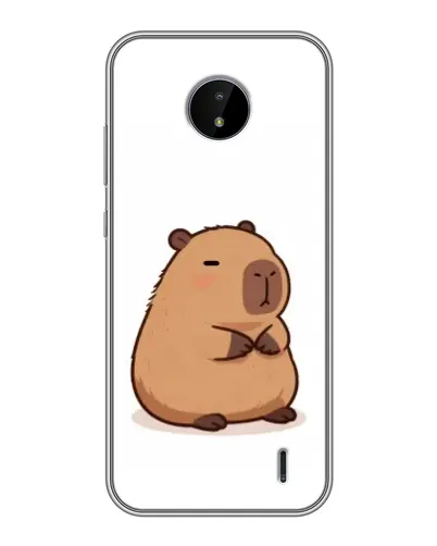 Чохол для Nokia C20 Plus з картинкою «Товстенька капібара» Чохол для Nokia C20 Plus з картинкою «Товстенька капібара»