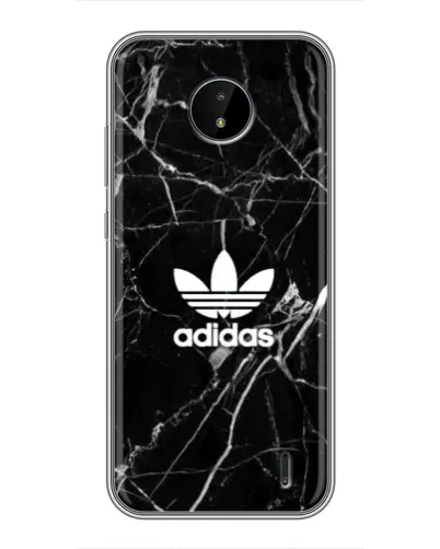 Чехол для Nokia C20 с картинкой «Белый мрамор Adidas» Чехол для Nokia C20 с картинкой «Белый мрамор Adidas»