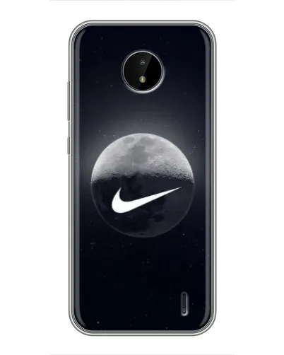 Чехол для Nokia C20 с картинкой «Nike в стиле граффити» Чехол для Nokia C20 с картинкой «Nike в стиле граффити»