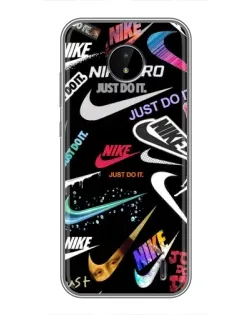 Чехол для Nokia C20 с картинкой «Nike — роскошь»