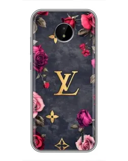 Чехол для Nokia C20 с картинкой «Цветочный Louis Vuitton» Чехол для Nokia C20 с картинкой «Цветочный Louis Vuitton»