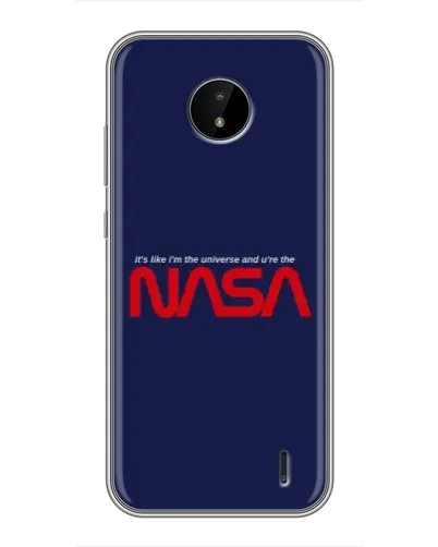 Чехол для Nokia C20 с картинкой «NASA — глубокий космос»