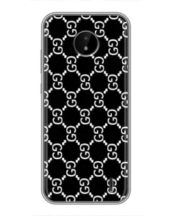 Чехол для Nokia C20 с картинкой «Gucci — сетчатый паттерн» Чехол для Nokia C20 с картинкой «Gucci — сетчатый паттерн»