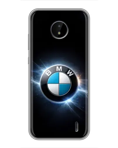 Чехол для Nokia C20 с картинкой «BMW — неоновое сияние» Чехол для Nokia C20 с картинкой «BMW — неоновое сияние»