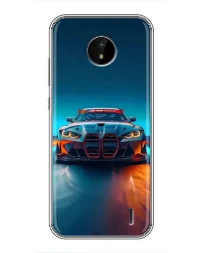 Чохол для Nokia C20 з картинкою «BMW — вогні неону» Чохол для Nokia C20 з картинкою «BMW — вогні неону»