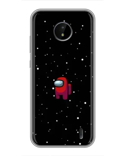 Чехол для Nokia C20 с картинкой «Красный Among Us» Чехол для Nokia C20 с картинкой «Красный Among Us»