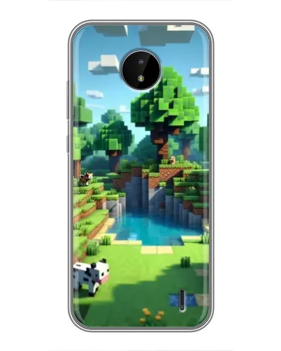 Чехол для Nokia C20 с картинкой «Minecraft летний день» Чехол для Nokia C20 с картинкой «Minecraft летний день»