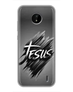 Чохол для Nokia C20 з картинкою «Напис Jesus Graffiti»