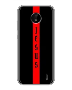 Чохол для Nokia C20 з картинкою «Червона лінія віри»