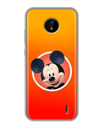 Чехол для Nokia C20 с картинкой «Mickey в круге»