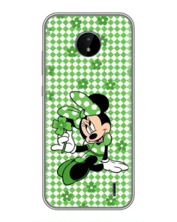 Чехол для Nokia C20 с картинкой «Mickey в клетку»