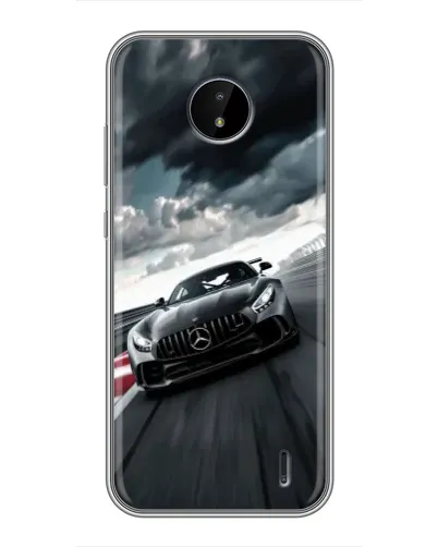 Чехол для Nokia C20 с картинкой «Гоночный Mercedes AMG» Чехол для Nokia C20 с картинкой «Гоночный Mercedes AMG»
