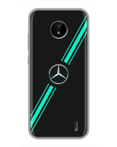 Чохол для Nokia C20 з картинкою «Спортивні лінії Mercedes» Чохол для Nokia C20 з картинкою «Спортивні лінії Mercedes»
