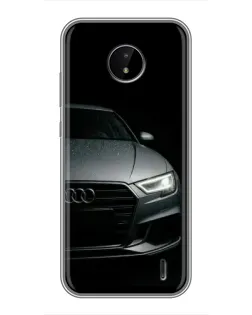 Чохол для Nokia C20 з картинкою «Audi — деталізація кузова» Чохол для Nokia C20 з картинкою «Audi — деталізація кузова»