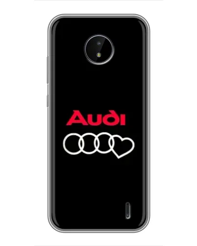 Чохол для Nokia C20 з картинкою «Логотип Audi Heart» Чохол для Nokia C20 з картинкою «Логотип Audi Heart»