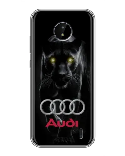 Чохол для Nokia C20 з картинкою «Пантера та Audi» Чохол для Nokia C20 з картинкою «Пантера та Audi»