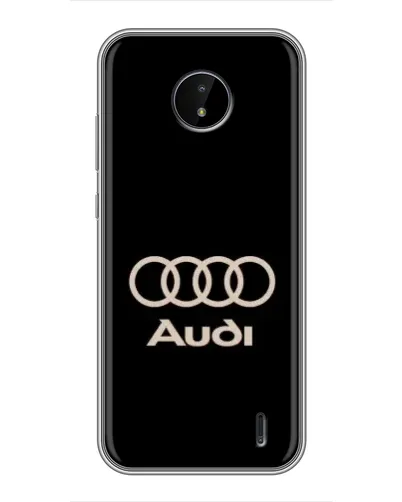 Чохол для Nokia C20 з картинкою «Audi — золотий логотип» Чохол для Nokia C20 з картинкою «Audi — золотий логотип»