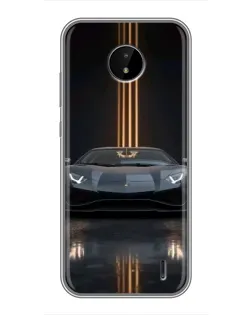Чохол для Nokia C20 з картинкою «Lamborghini золоті лінії» Чохол для Nokia C20 з картинкою «Lamborghini золоті лінії»