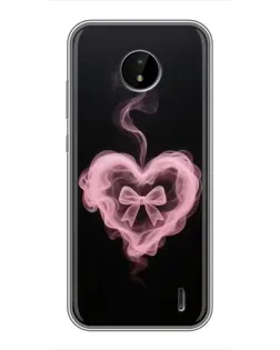 Чохол для Nokia C20 з картинкою «Димчасте серце» Чохол для Nokia C20 з картинкою «Димчасте серце»