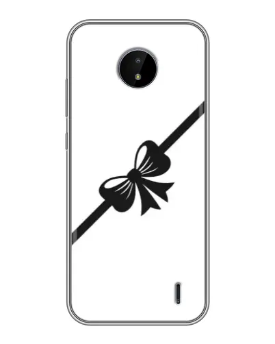 Чохол для Nokia C20 з картинкою «Діагональний бант» Чохол для Nokia C20 з картинкою «Діагональний бант»