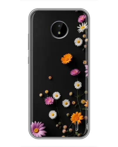 Чехол для Nokia C20 с картинкой «Цветочная композиция» Чехол для Nokia C20 с картинкой «Цветочная композиция»