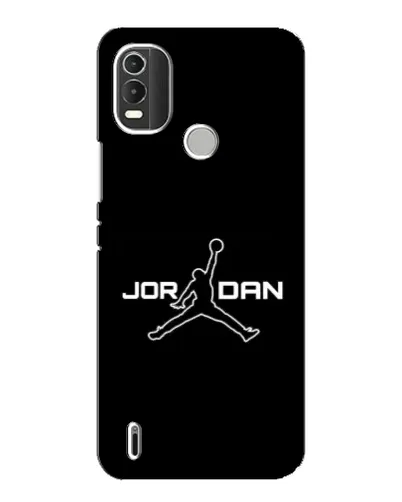Чехол для Nokia C21 Plus с картинкой «Nike Pink Swirl»